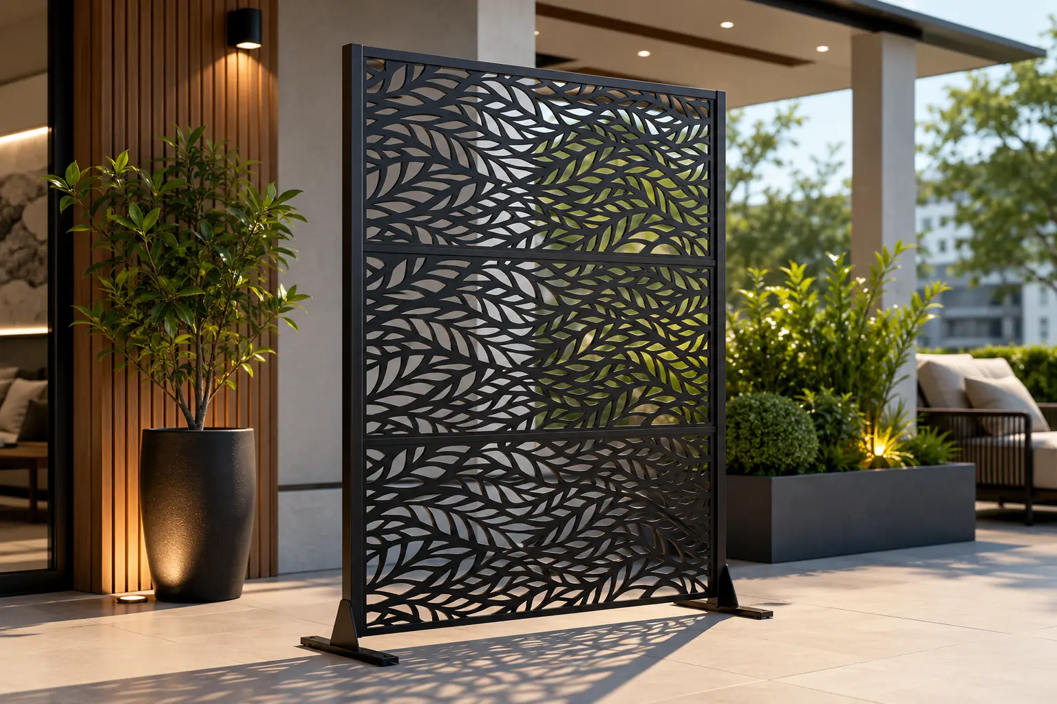 Outdoor Metal Privacy Screen Product Category Image