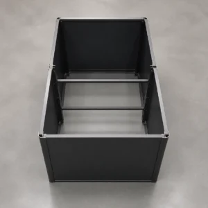 Modular Metal Raised Garden Bed Top View