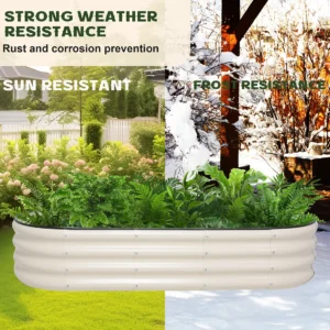 Weather Resistant Outdoor Raised Garden Planter
