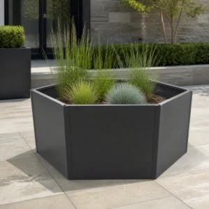 Hexagonal Galvanized Steel Raised Garden Bed