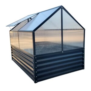 Polycarbonate Raised Garden Bed Greenhouse