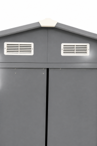 Outdoor Storage Shed Door Handle Detail