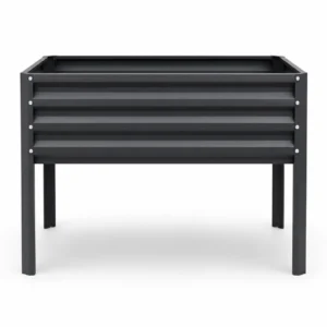 Wholesale Elevated Metal Planter Box Front View