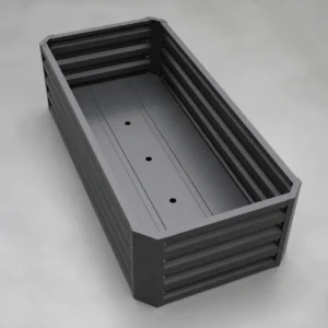 Elevated Metal Raised Garden Bed Top View