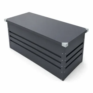 Heavy Duty Metal Deck Storage Box Garden Patio
