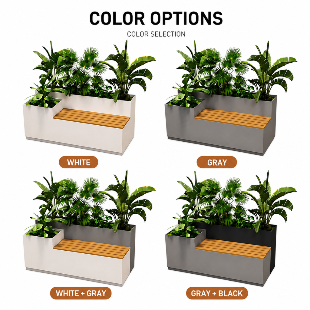 Gold Frame Planter