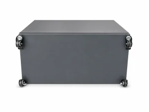 Metal Planter Box Bottom Caster Wheels View