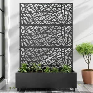 Black Outdoor Privacy Screens