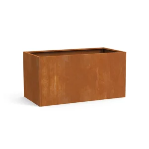 Corten Steel Planter Box 200 x 50 x 50 cm | Large Metal Planter Box