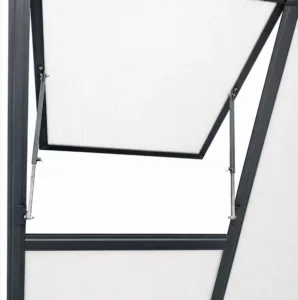 Reduced-Screw Polycarbonate Greenhouse, Aluminum Frame gallery image