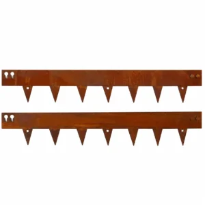 Corten Steel Landscape Edging – Wholesale Custom Garden Borders gallery image