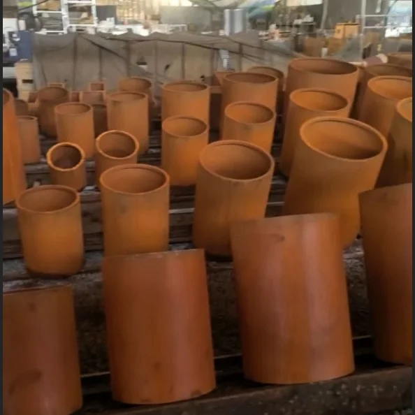 Q355 SPA-H corten weathering steel sheet raw material cutting and proprietary rust sealing treatment