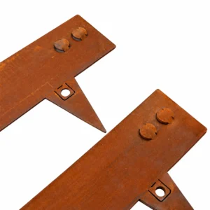 Corten Steel Landscape Edging – Wholesale Custom Garden Borders gallery image