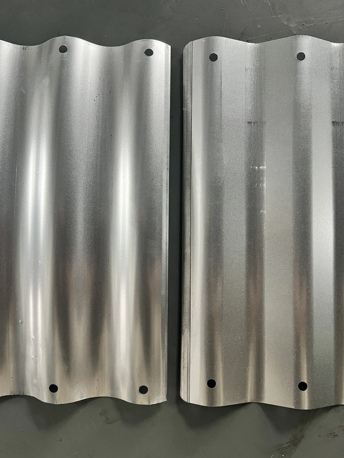 Rounded corners on galvanized steel raised garden beds for safer assembly
